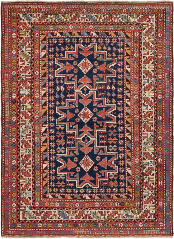 Russisk tæppe Shirvan Antikke 154x115 154x115, Persisk tæppe Knyttet i hånden