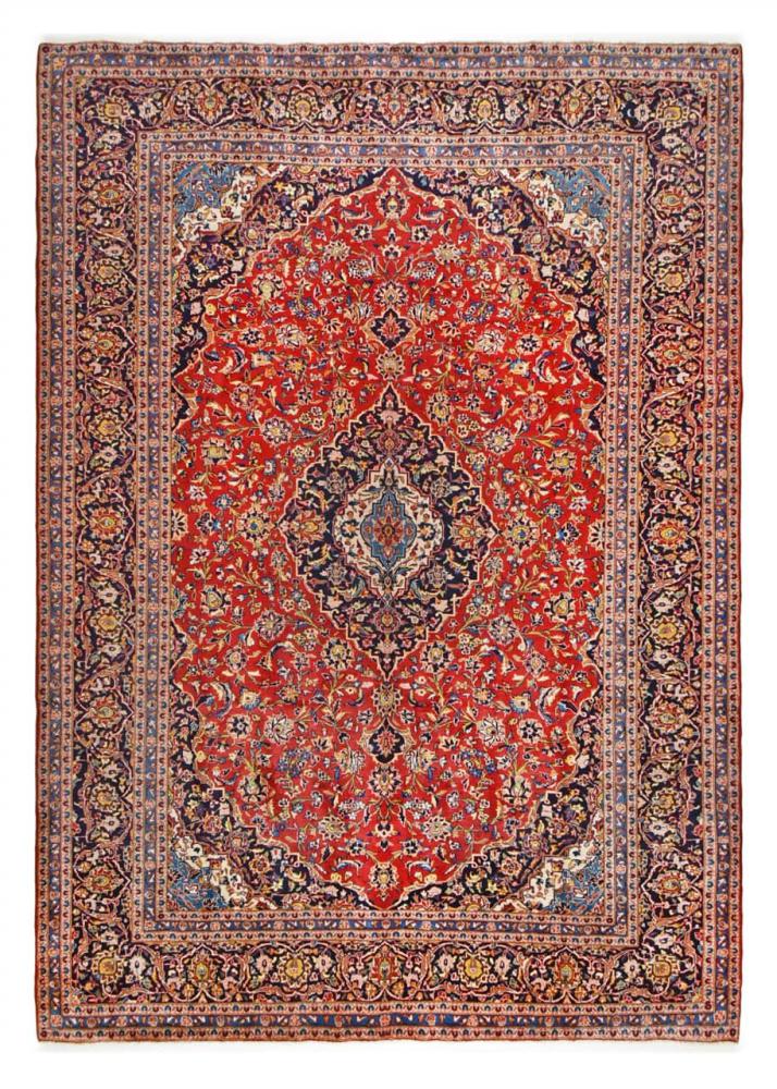  ペルシャ絨毯 カシャン 410x294 410x294,  ペルシャ絨毯 手織り