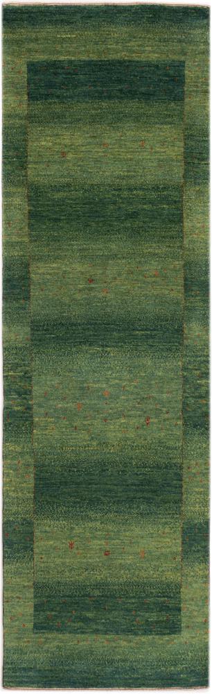 Tapis persan Persan Gabbeh Loribaft Essence 253x74 253x74, Tapis persan Noué à la main