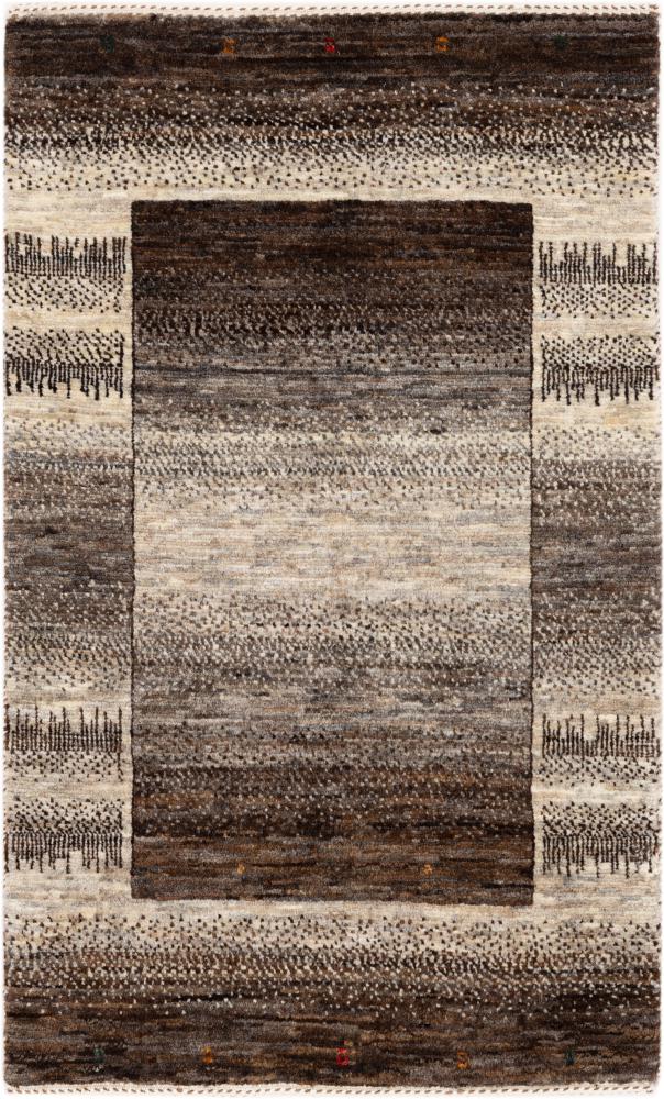 Persisk tæppe Perser Gabbeh Loribaft Essence 96x86 96x86, Persisk tæppe Håndknyttet
