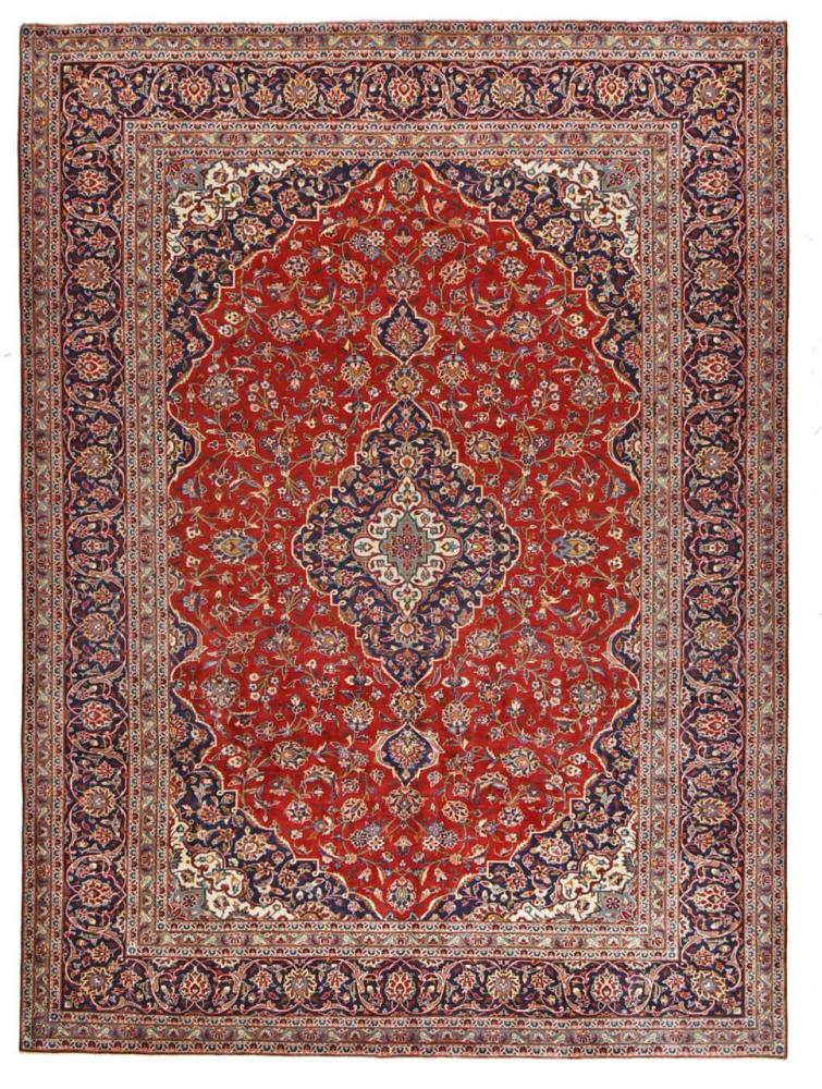 Persian Rug Keshan 399x292 399x292, Persian Rug Knotted by hand