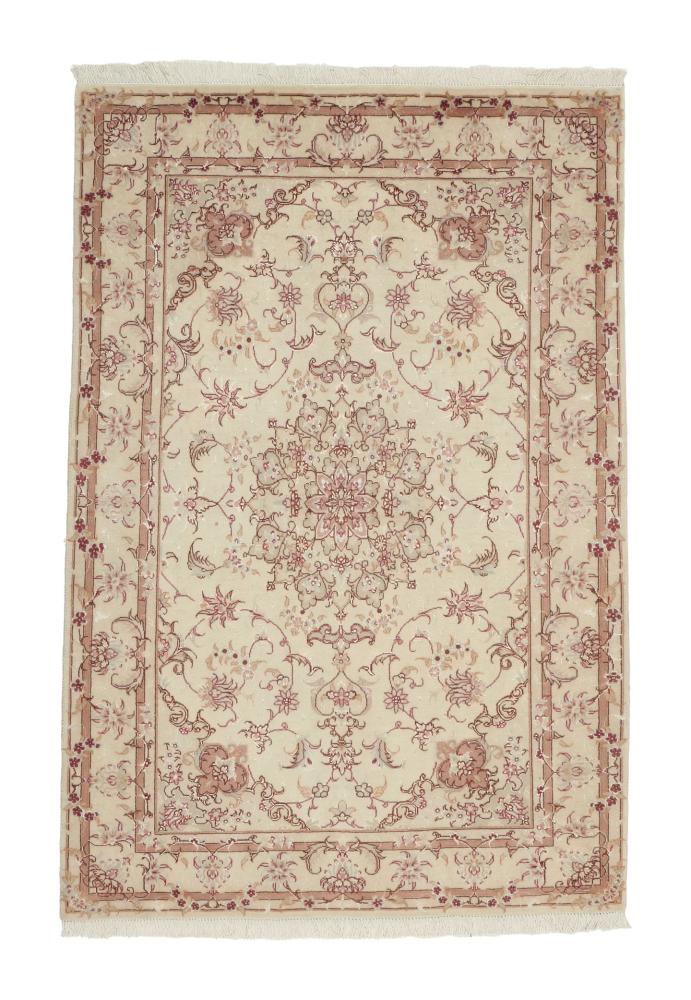Tapis persan Tabriz 50Raj 149x99 149x99, Tapis persan Noué à la main