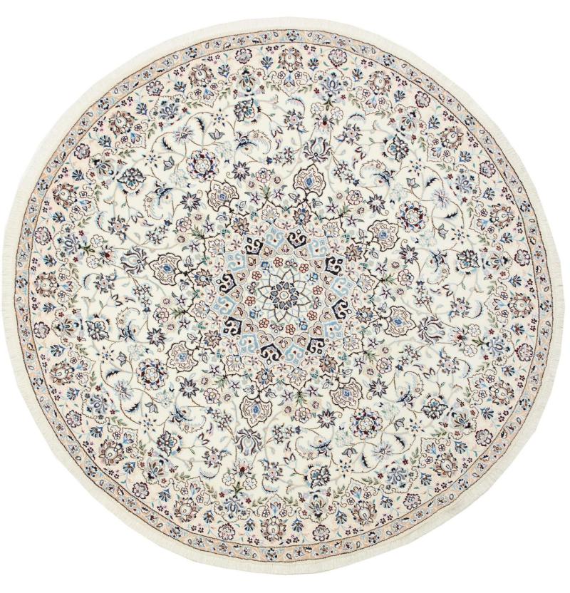 Persian Rug Nain 9La 199x201 199x201, Persian Rug Knotted by hand