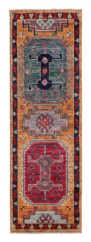 Dywan afgański Kazak Ghazni 296x88 296x88, Dywan perski Ręcznie tkane