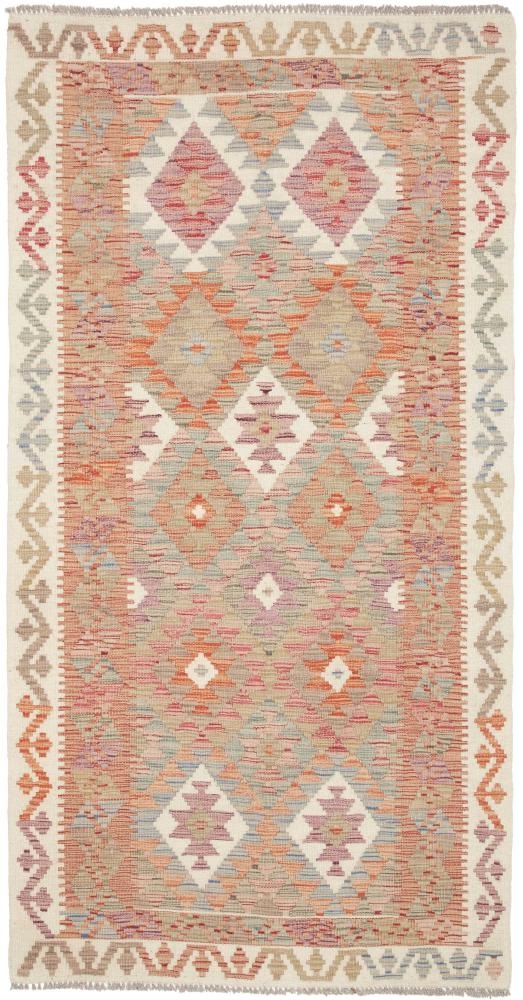 Dywan afgański Kilim Afghan 189x100 189x100, Dywan perski Ręcznie tkane