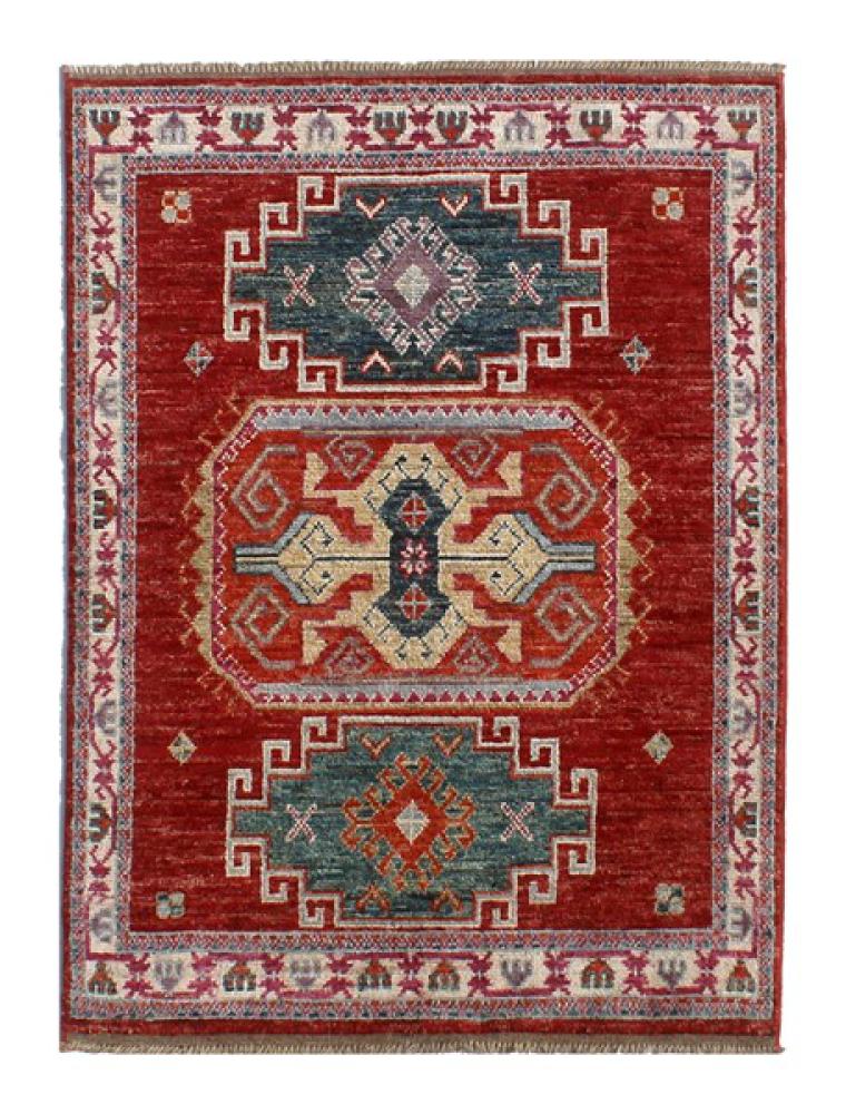 Afghansk tæppe Kazak Ghazni 173x122 173x122, Persisk tæppe Knyttet i hånden