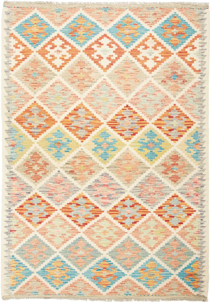 Afghanischer Teppich Kelim  Afghan 188x131 188x131, Perserteppich Handgewebt