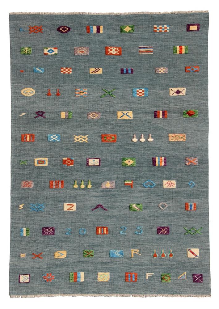 Alfombra afgana Kilim Afghan Nimbaft Edition 238x176 238x176, Alfombra persa Tejido a mano