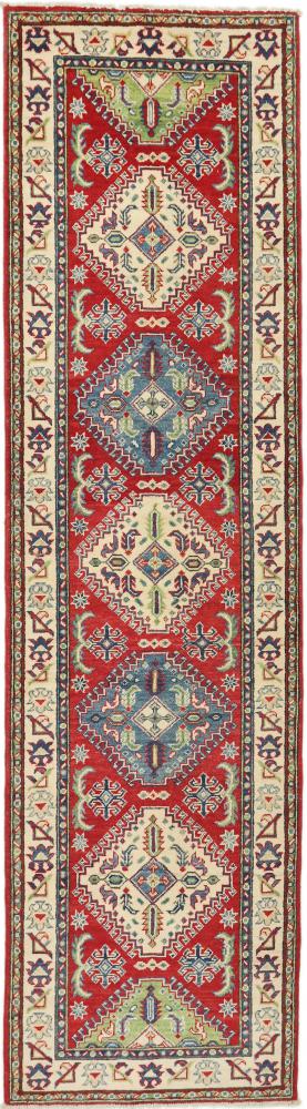 Afghan rug Kazak 310x82 310x82, Persian Rug Knotted by hand