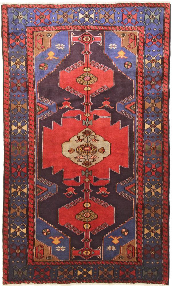 Tapete persa Kordi 211x122 211x122, Tapete persa Atado à mão