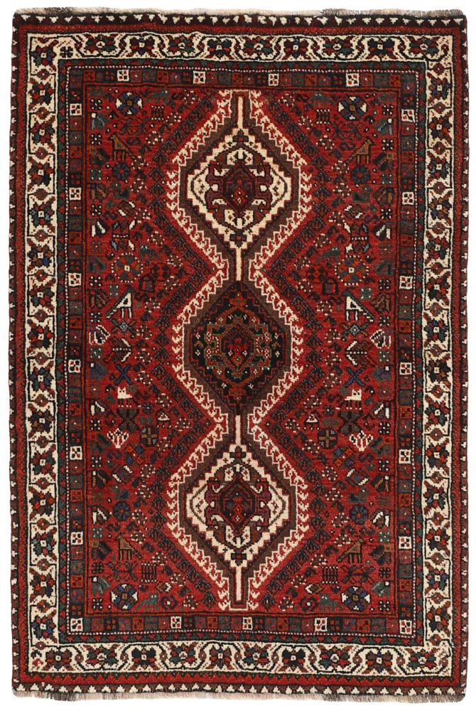 Περσικό χαλί Shiraz 158x104 158x104, Περσικό χαλί Χειροποίητο με κόμπους