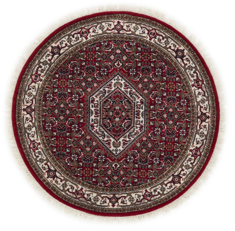 Indisk teppe Indo Bidjar 102x102 102x102, Persisk teppe Knyttet for hånd