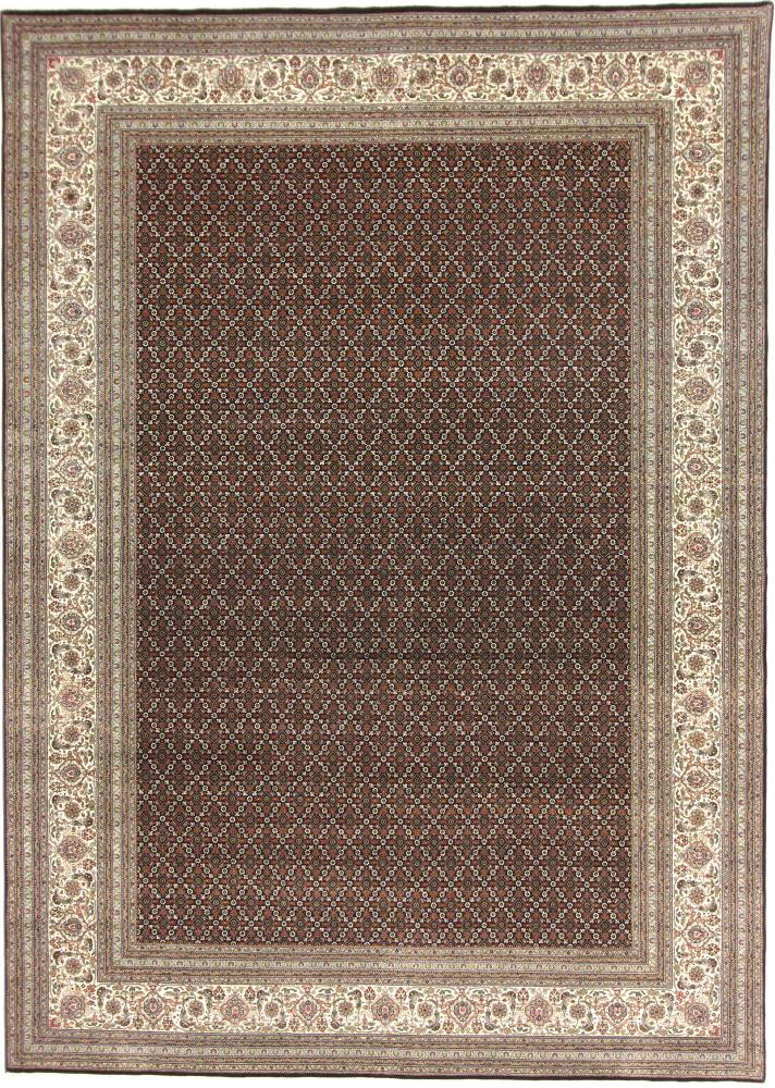 Indisk teppe Indo Tabriz Mahi 351x248 351x248, Persisk teppe Knyttet for hånd