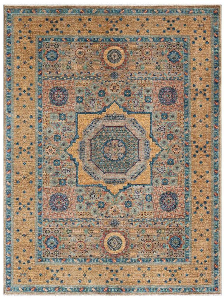 Pakistani rug Mamluk 198x148 198x148, Persian Rug Knotted by hand
