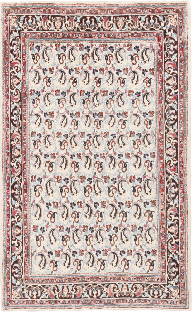 Tapis persan Sarough 207x125 207x125, Tapis persan Noué à la main