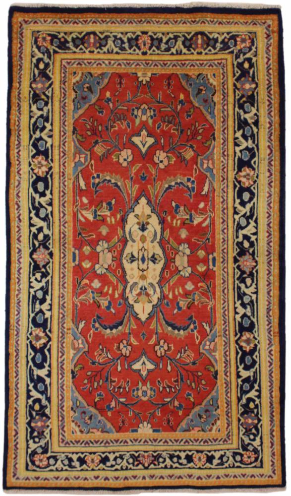 Persisk tæppe Hamadan 211x121 211x121, Persisk tæppe Knyttet i hånden