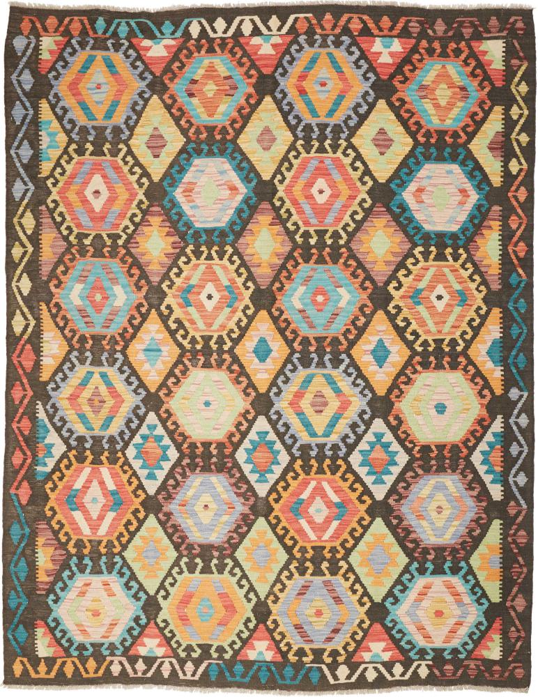 Afghanischer Teppich Kelim Afghan 227x179 227x179, Perserteppich Handgewebt