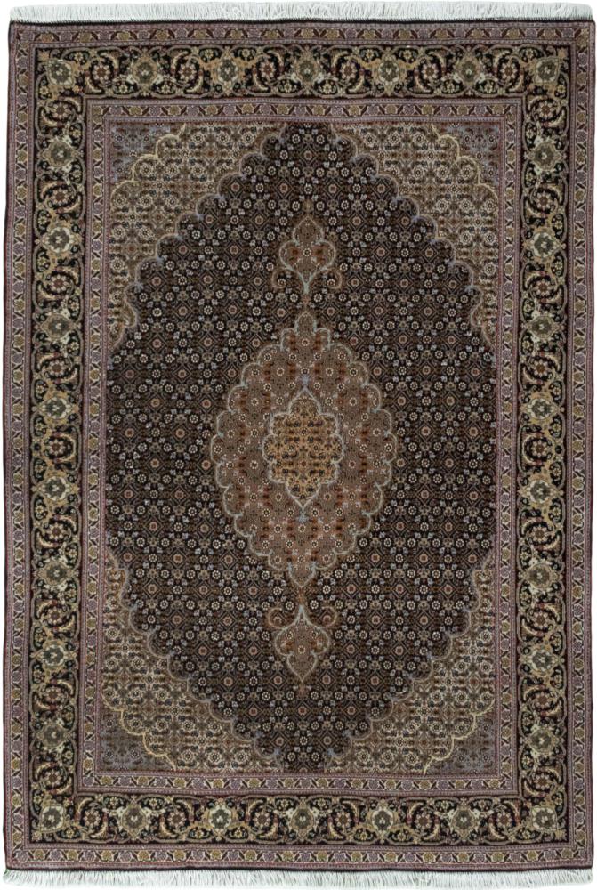 Tapete persa Tabriz 50Raj 158x109 158x109, Tapete persa Atado à mão