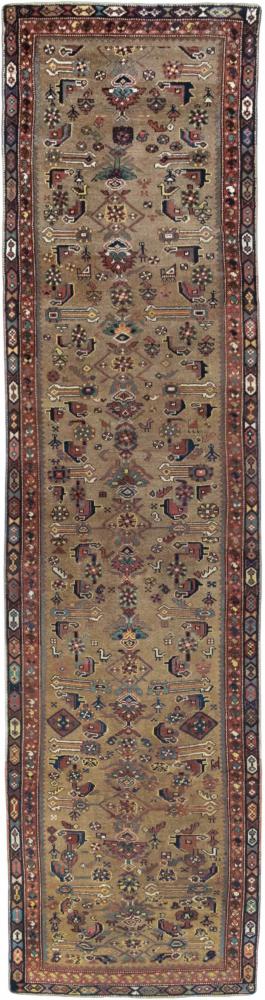 Tapis persan Hamadan 444x116 444x116, Tapis persan Noué à la main