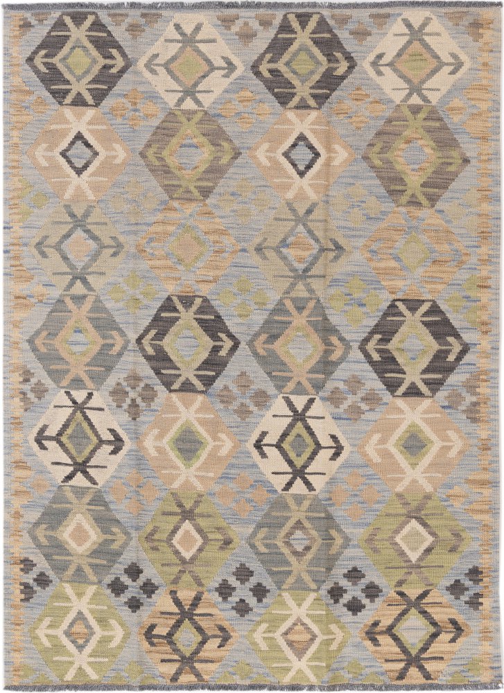 Afghanischer Teppich Kelim Afghan 170x127 170x127, Perserteppich Handgewebt