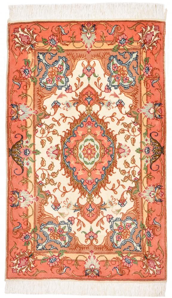 Tapete persa Tabriz 50Raj 91x55 91x55, Tapete persa Atado à mão