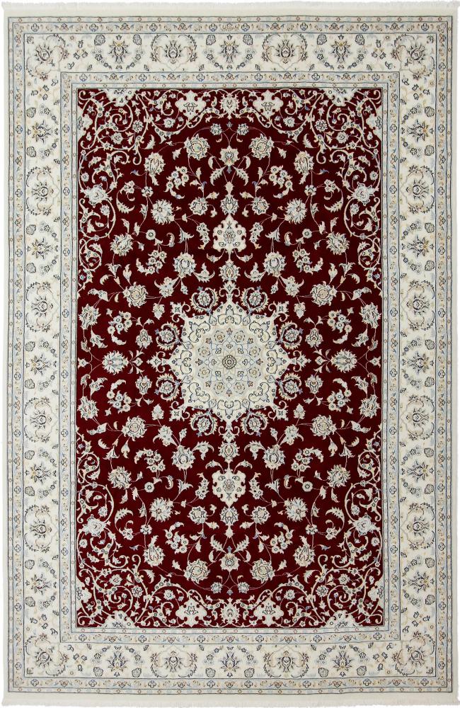 Alfombra persa Nain 9La Sherkat Firmado 297x197 297x197, Alfombra persa Anudado a mano