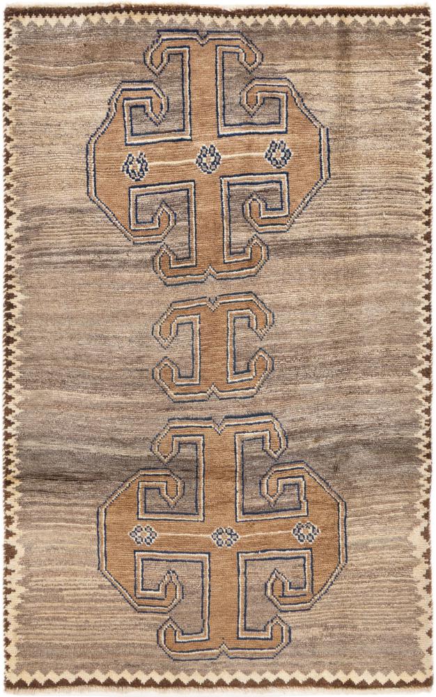 Persian Rug Persian Gabbeh Ghashghai 162x102 162x102, Persian Rug Knotted by hand