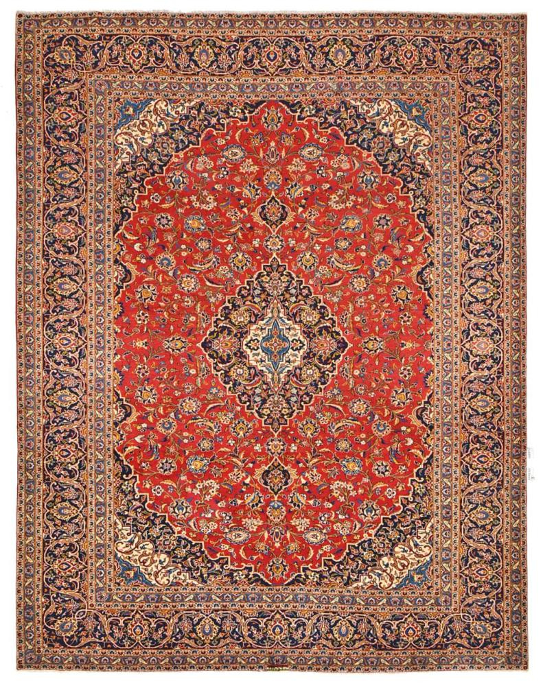 Persian Rug Keshan 397x300 397x300, Persian Rug Knotted by hand