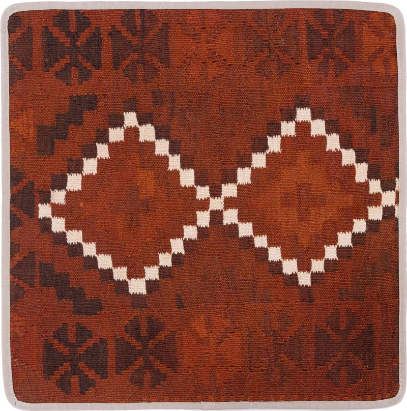 Afghanska mattan Kilim Afghan Kuddfodral 50x50 50x50, Persisk matta Knuten för hand