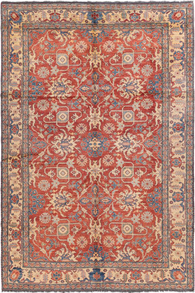 Afghan rug Super Kazak 336x232 336x232, Persian Rug Knotted by hand