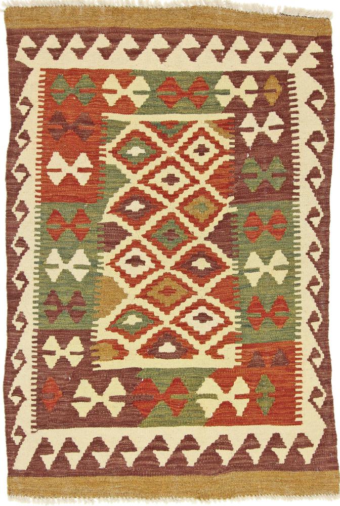 Tapete afegão Kilim Afegão 151x99 151x99, Tapete persa Tecido à mão