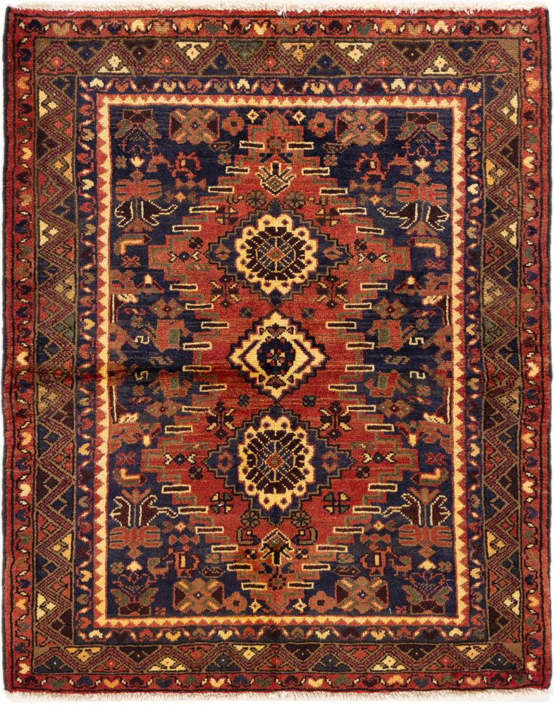 Tapis persan Shahsavan 133x106 133x106, Tapis persan Noué à la main