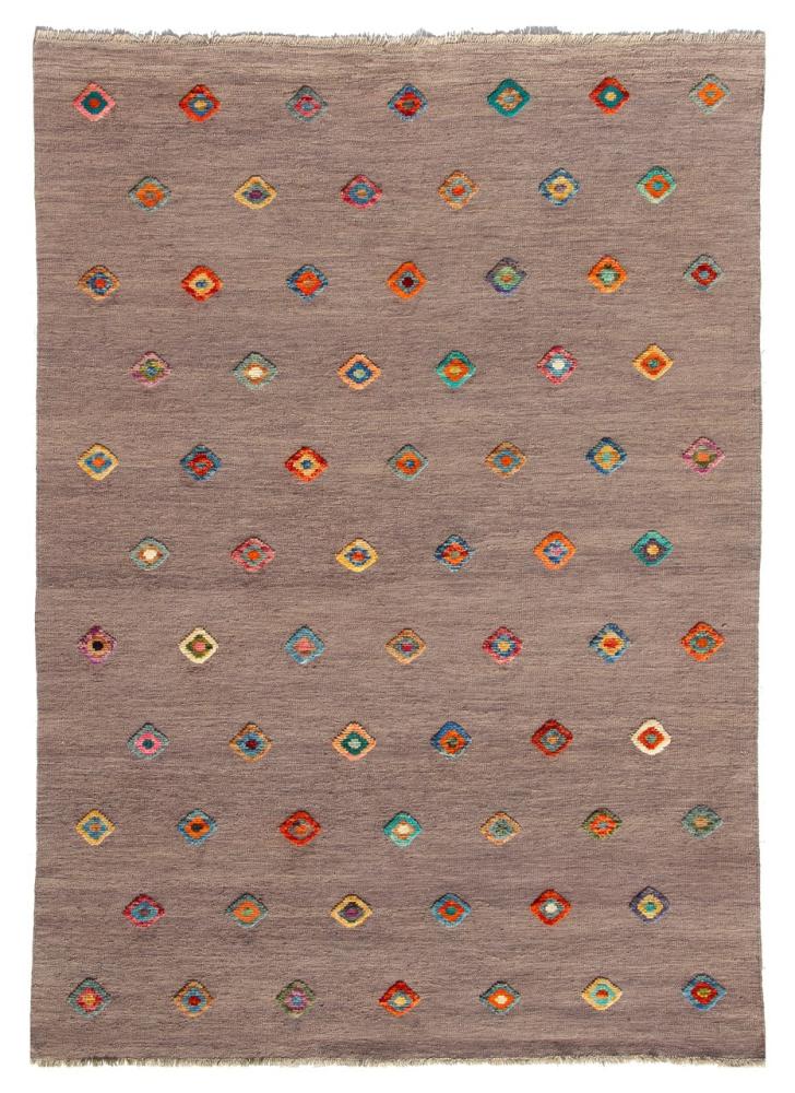 Alfombra afgana Kilim Afghan Nimbaft Edition 240x173 240x173, Alfombra persa Tejido a mano