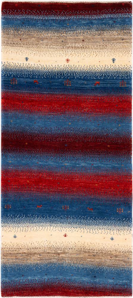 Covor persan Persan Gabbeh Loribaft Essence 166x76 166x76, Covor persan Înnodat manual
