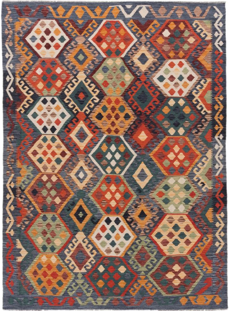 Tapete afegão Kilim Afegão 259x192 259x192, Tapete persa Tecido à mão