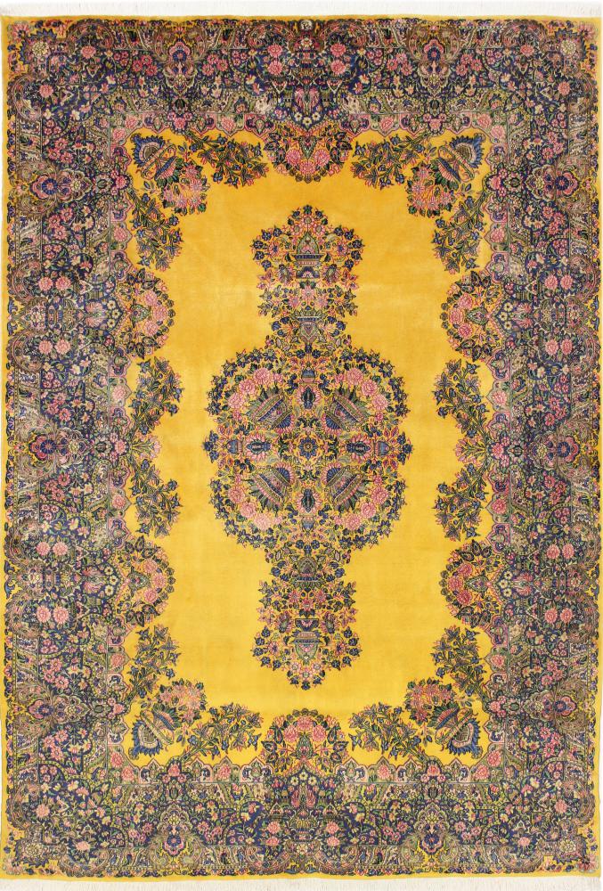 Persian Rug Kerman Rawar Signed 282x196 282x196, Persian Rug Knotted by hand