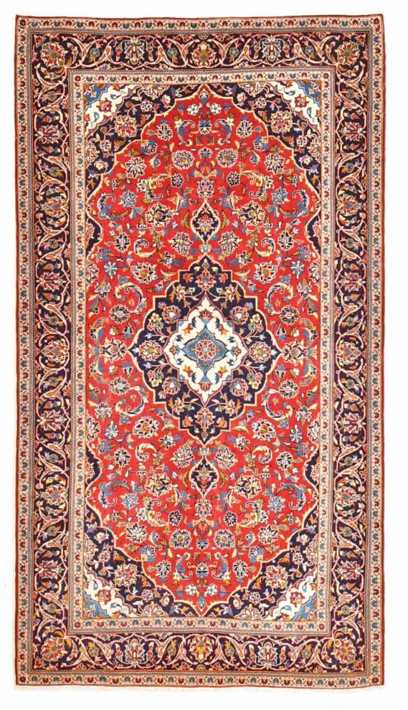 Persialainen matto Keshan 273x146 273x146, Persialainen matto Solmittu käsin