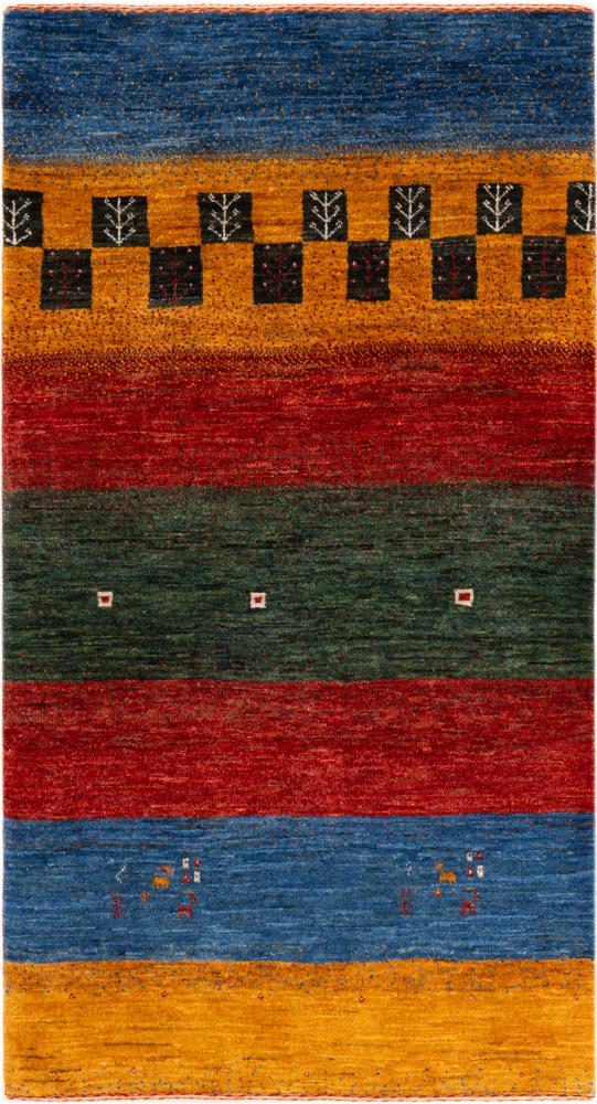 Persisk tæppe Perser Gabbeh Loribaft Essence 156x85 156x85, Persisk tæppe Håndknyttet