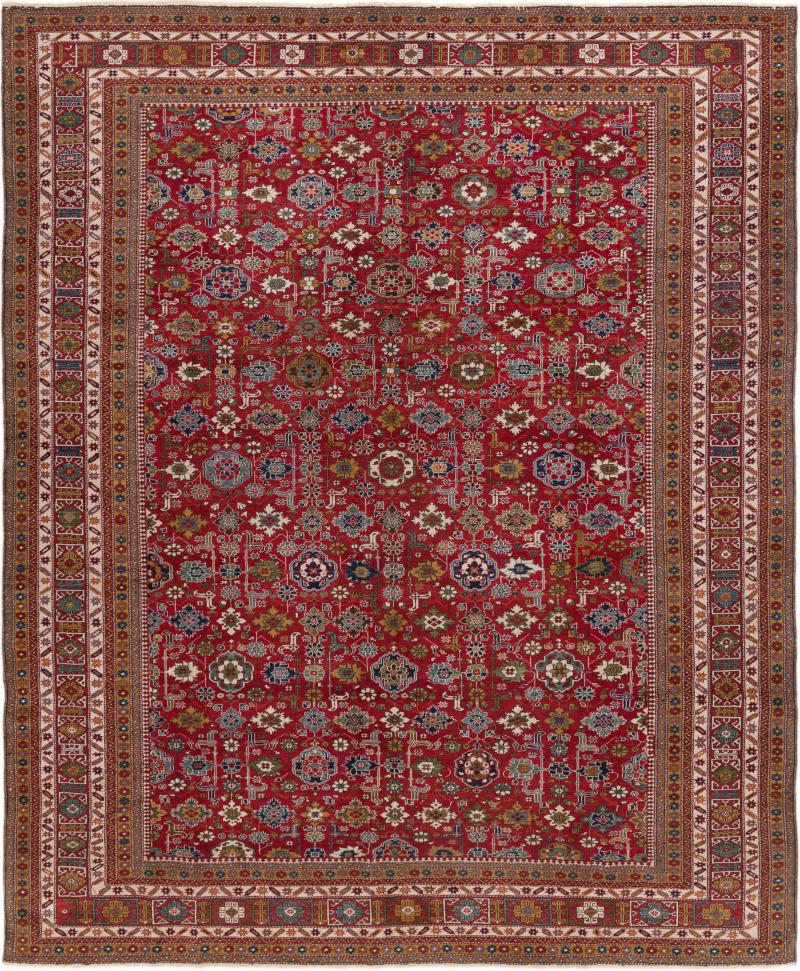 Russian rug Kazak Old 364x300 364x300, Persian Rug Knotted by hand