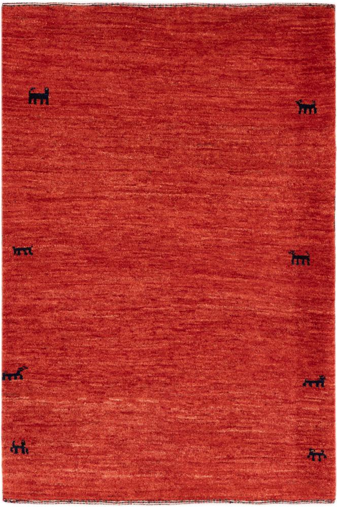 Tapete persa Persa Gabbeh Kashkuli Banafsheh 123x86 123x86, Tapete persa Atado à mão