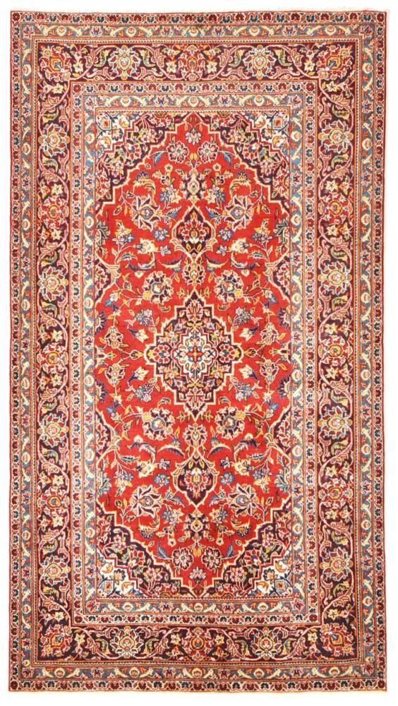 Alfombra persa Keshan 246x134 246x134, Alfombra persa Anudado a mano