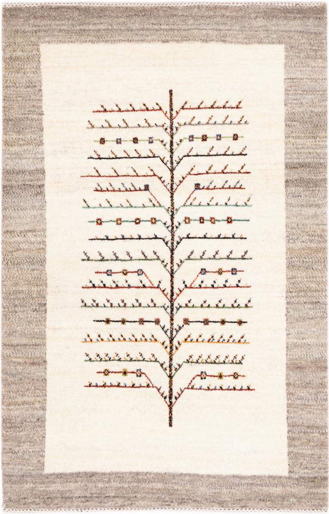 Tapete persa Persa Gabbeh Kashkuli Banafsheh 129x84 129x84, Tapete persa Atado à mão