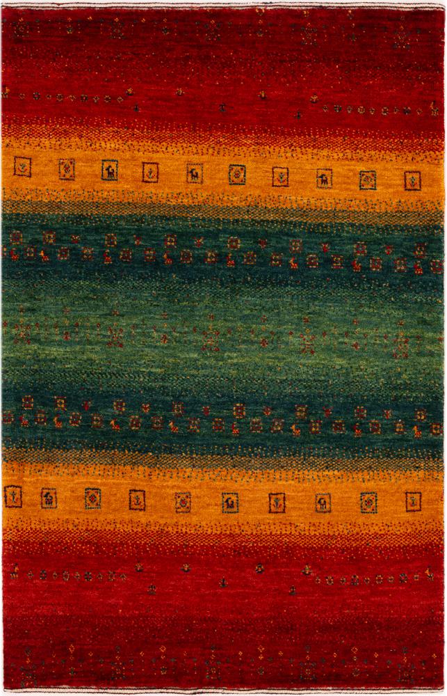 Persialainen matto Persia Gabbeh Loribaft Atash 121x79 121x79, Persialainen matto Solmittu käsin