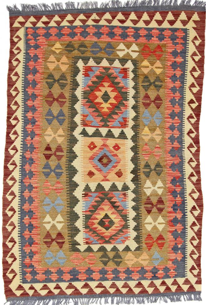 Tapete afegão Kilim Afegão 157x106 157x106, Tapete persa Tecido à mão