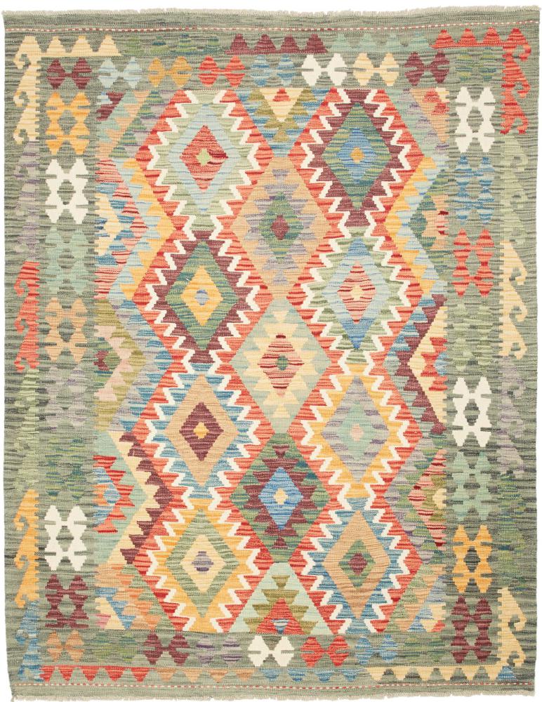 Tapete afegão Kilim Afegão 202x158 202x158, Tapete persa Tecido à mão