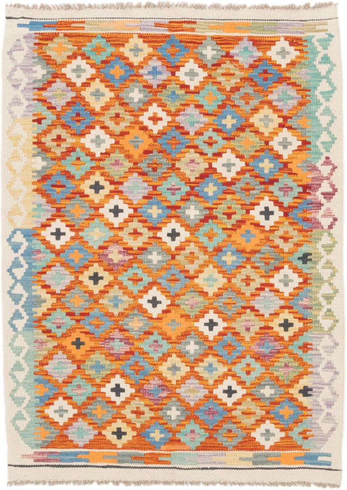 Tapete afegão Kilim Afegão 120x88 120x88, Tapete persa Tecido à mão