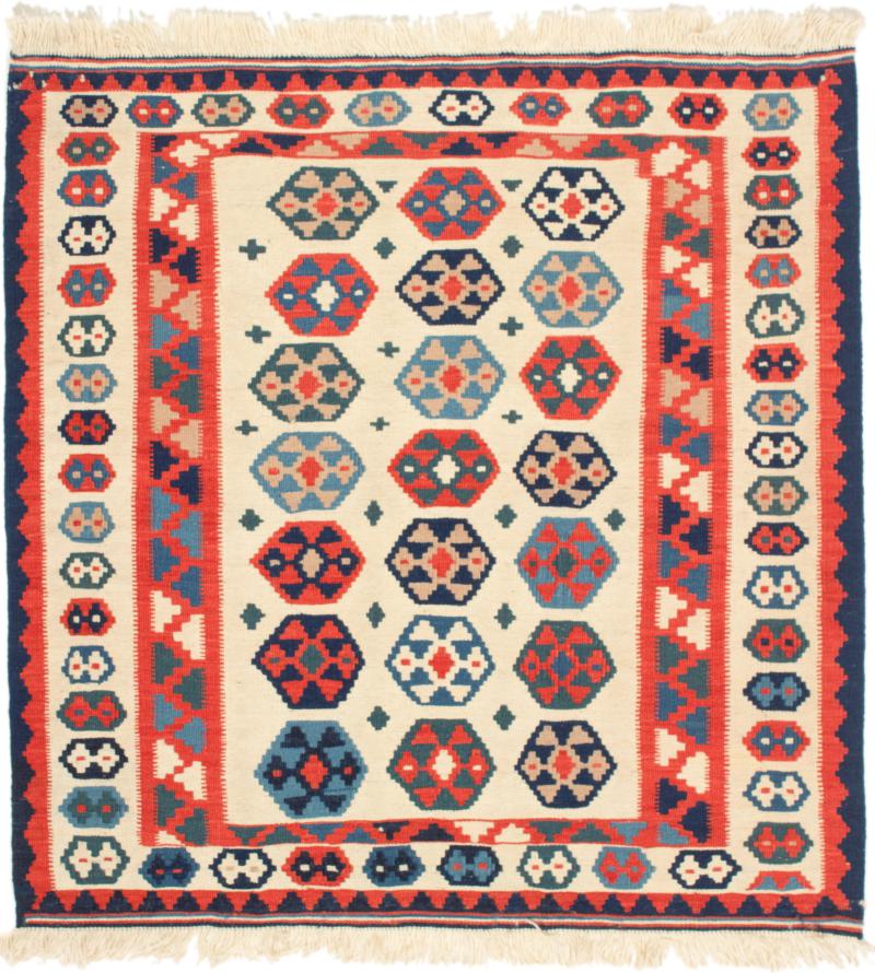 Perzsa szőnyeg Kilim Fars 3'5"x3'4" 3'5"x3'4", Perzsa szőnyeg szőttesek