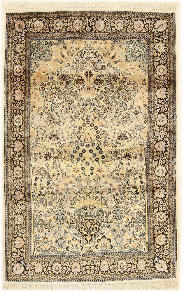 Tapete indiano Kashmir Seda 181x119 181x119, Tapete persa Atado à mão