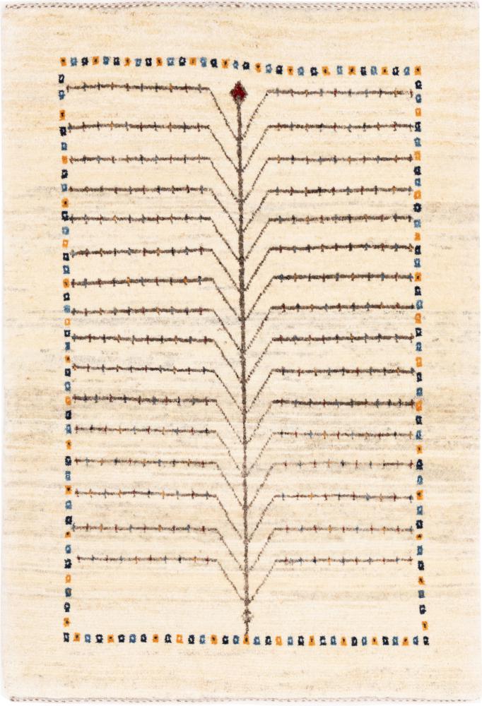 Tapete persa Persa Gabbeh Kashkuli Banafsheh 120x86 120x86, Tapete persa Atado à mão