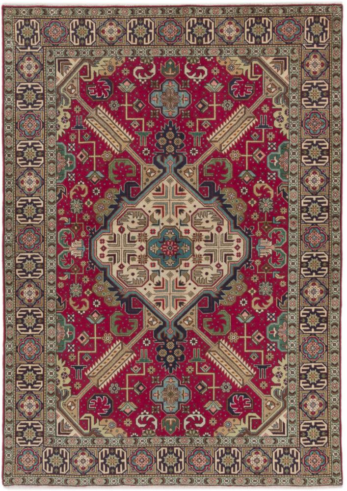 Tapete persa Tabriz 195x138 195x138, Tapete persa Atado à mão